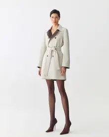 Greta Trench Coat Dupla Face