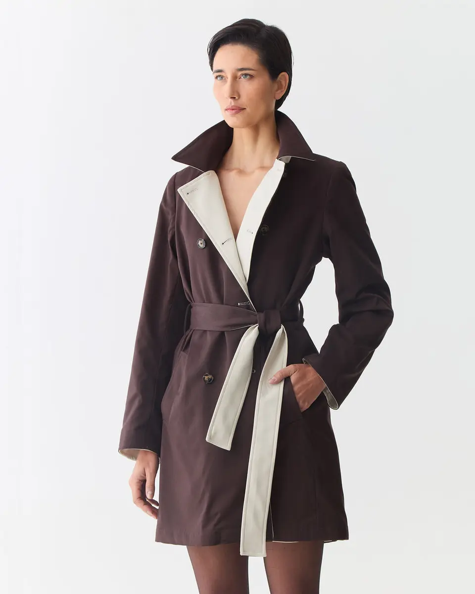 Greta Trench Coat Dupla Face