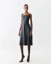 Vestido Couro Isabelle