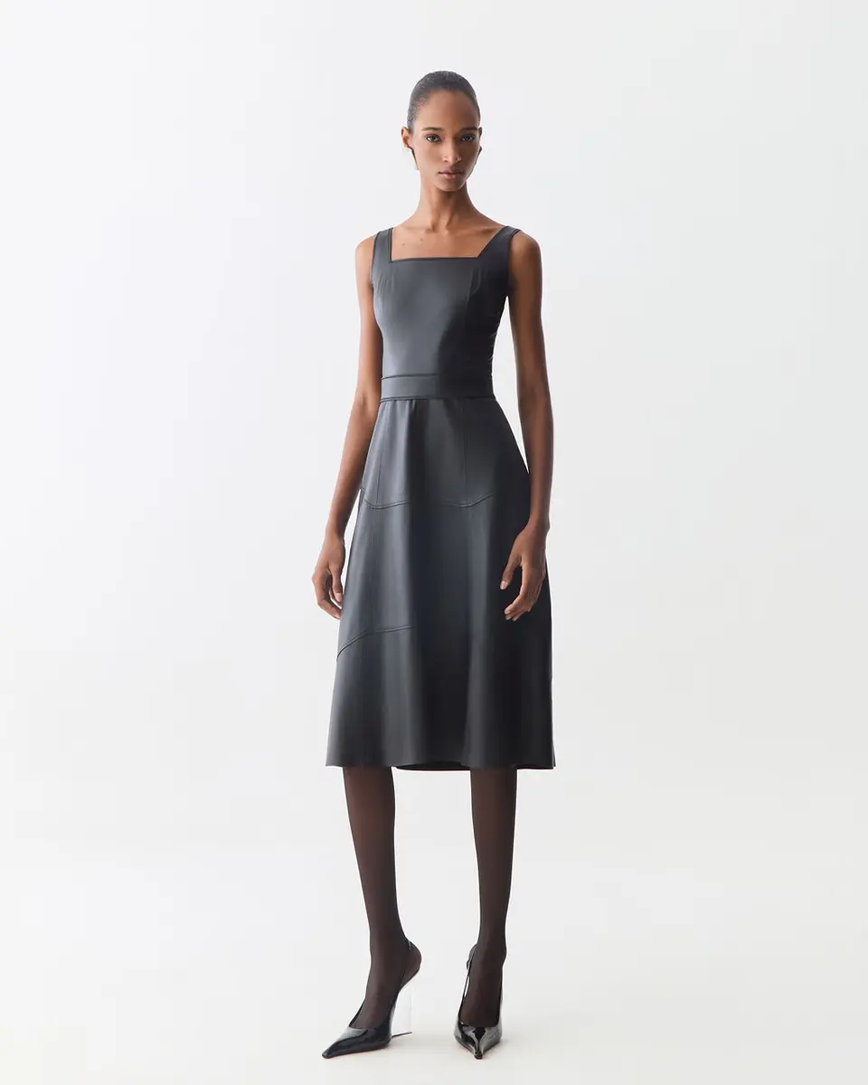 Vestido Couro Isabelle