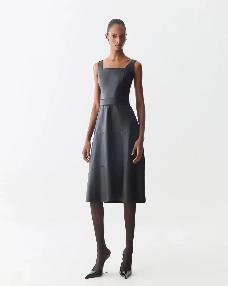 Vestido Couro Isabelle